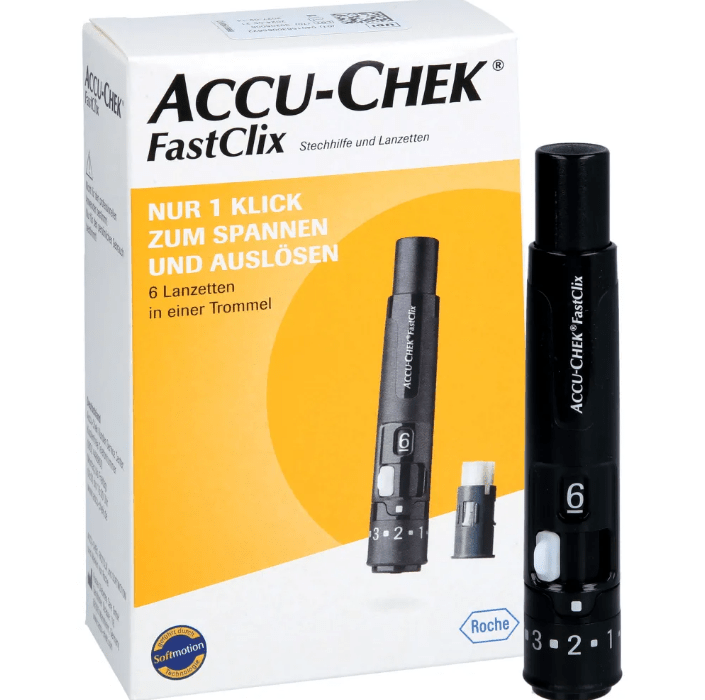 Accu - Chek FastClix Set, Stechhilfe mit 12 Lanzetten - Roche Diabetes Care Deutschl.GmbH